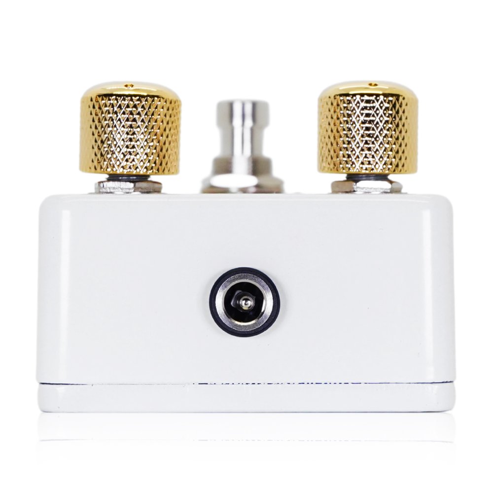 Moody Sounds Boobster ブースター ギターエフェクター 背面、電源コネクタ部