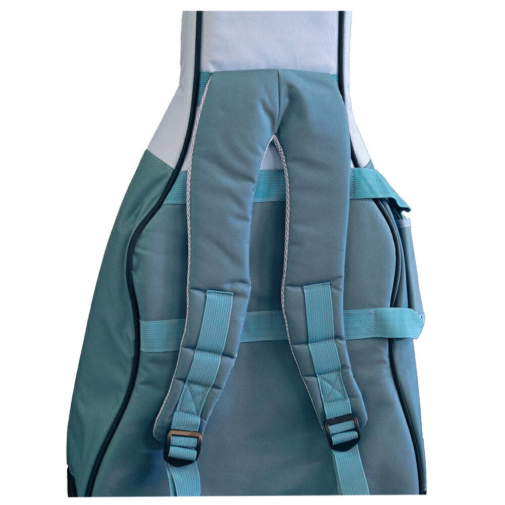 Kavaborg HOBG50F Acoustic Guitar Case Blue OOO/コンサートサイズ向けアコースティックギター用ソフトケース ショルダーストラップ画像