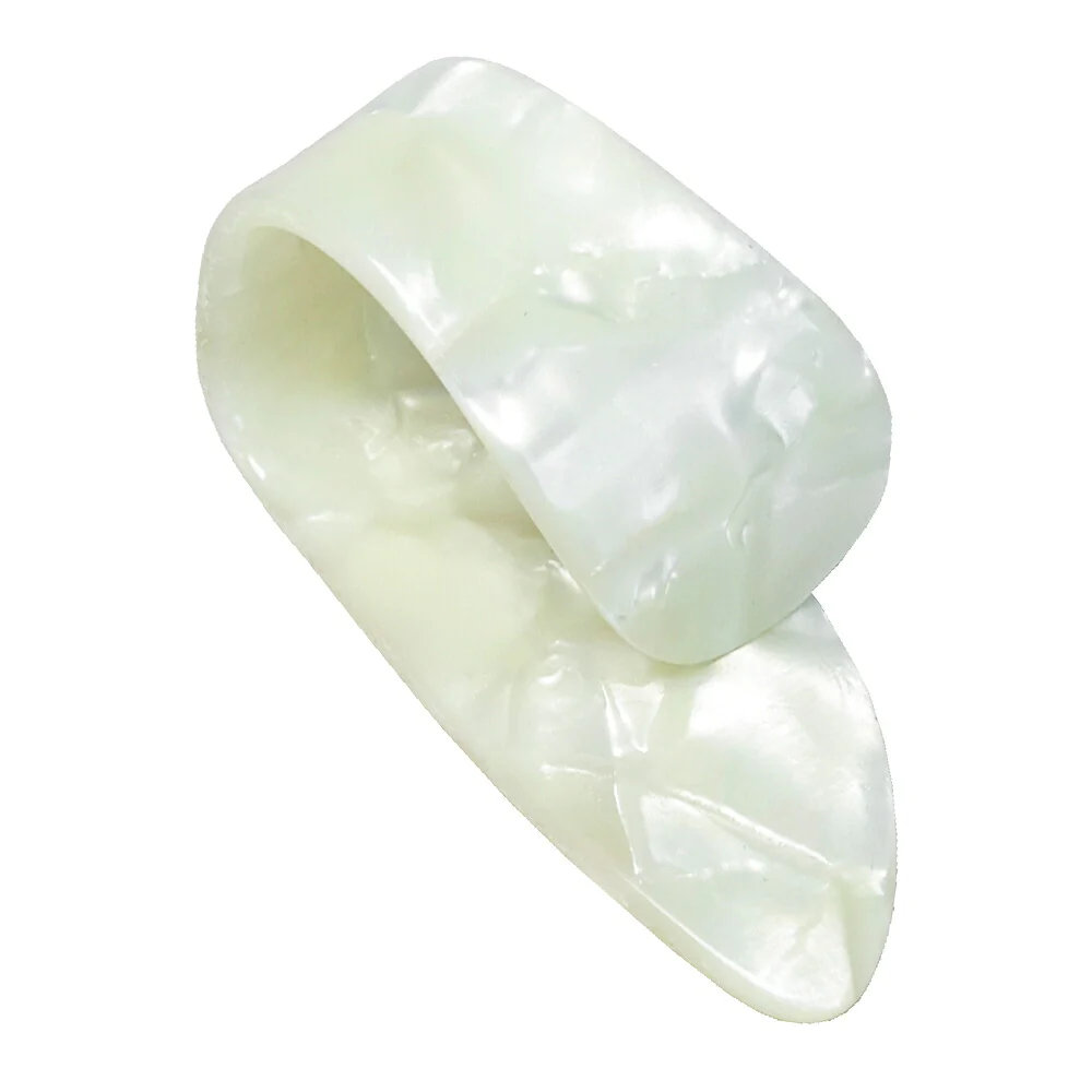 Kavaborg Oblique Finger Pick MZBP-20 Pearl White フィンガーピック サムピック