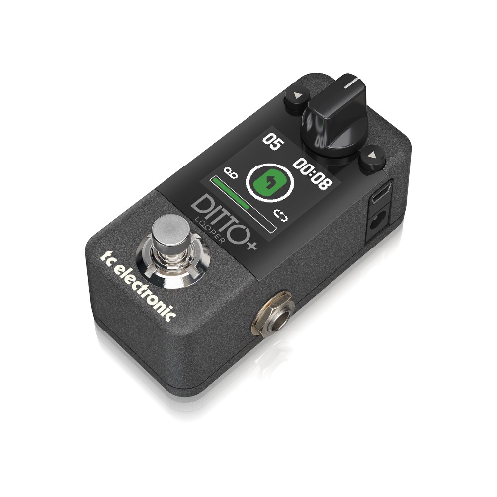 tc electronic DITTO+ LOOPER ルーパー ギターエフェクター 詳細画像