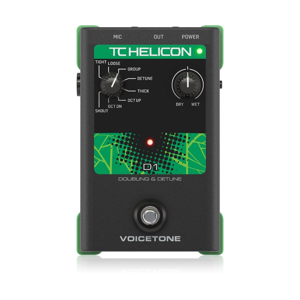 TC-HELICON VoiceTone D1 ボーカル用エフェクター