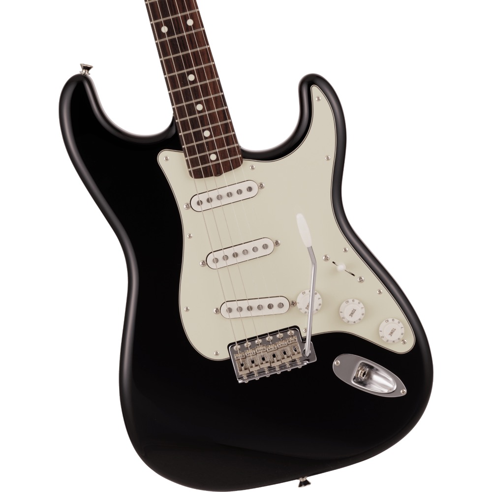 Fender 2023 Collection MIJ Traditional 60s Stratocaster RW BLK MHC エレキギター ボディ画像