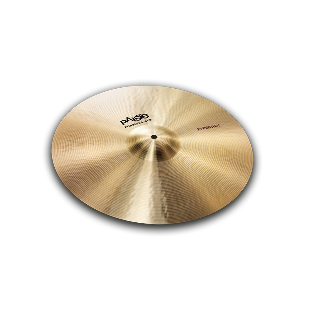 PAISTE Formula 602 Classic Paperthin 16" クラッシュシンバル