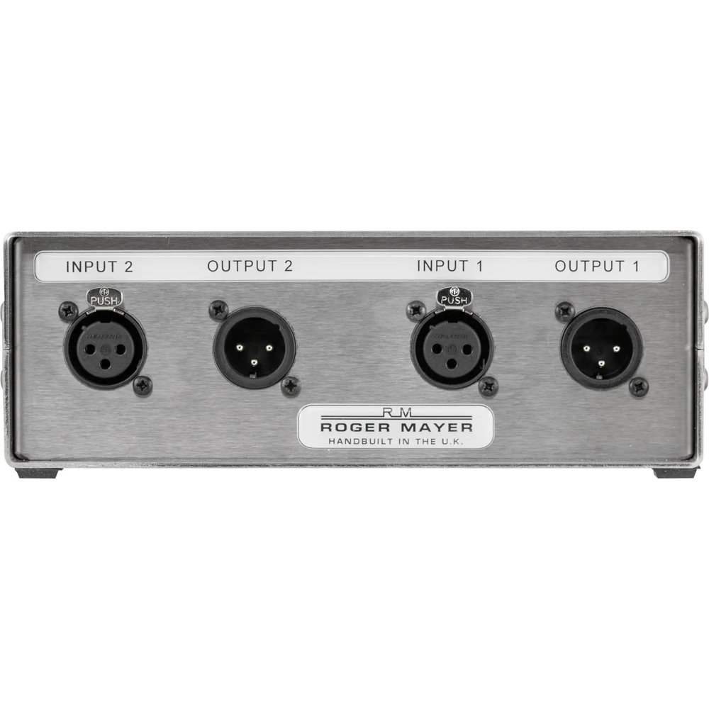 ROGER MAYER Dottore XFM LC回路搭載 イコライザー バックパネル、入出力端子画像