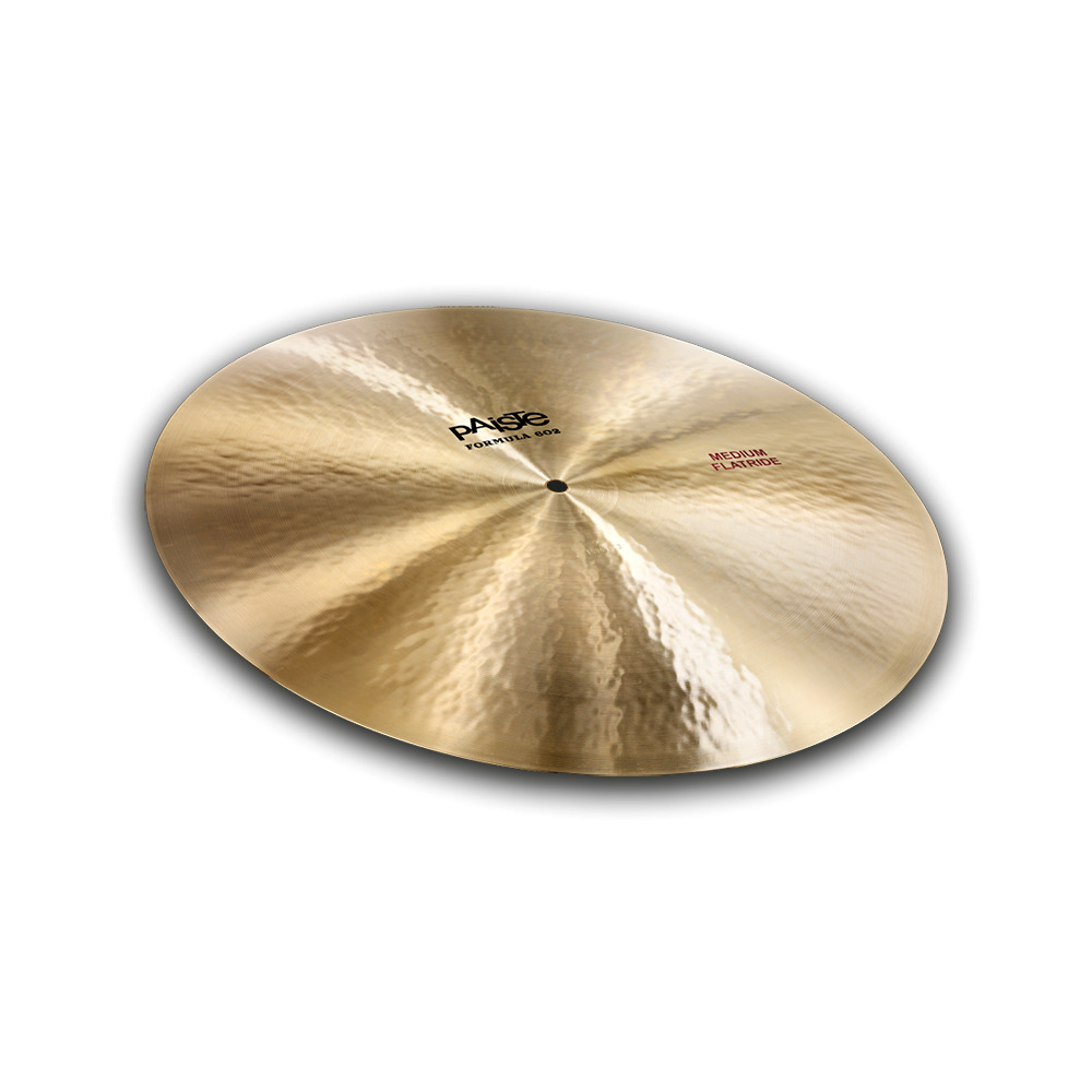 PAISTE Formula 602 Classic Medium Flatride 20" ライドシンバル