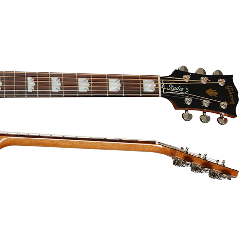 Gibson SJ-200 Studio Rosewood Antique Natural エレクトリックアコースティックギター ギブソン エレアコ ネック 表面 サイド 画像