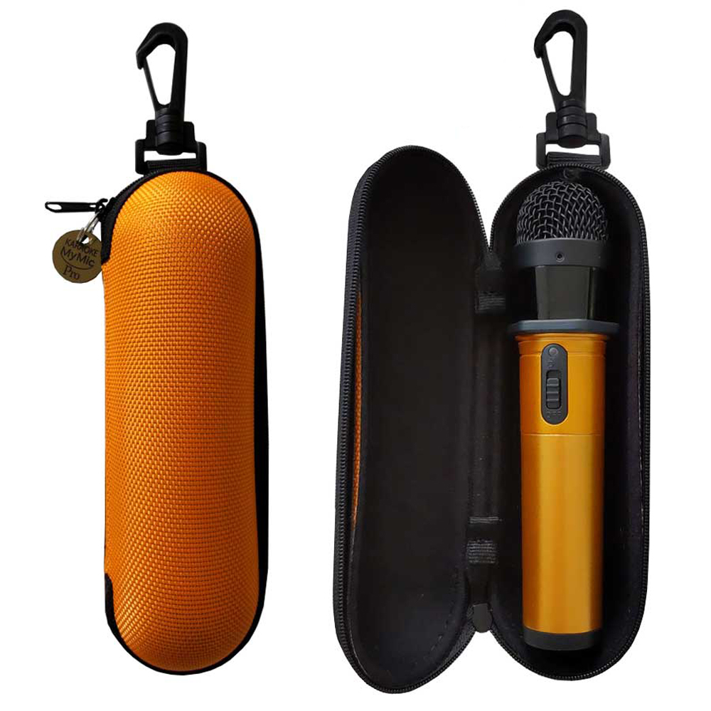 PENTATONIC カラビナフック付き マイクプロ専用ハードケース オレンジ (GTM200対応)