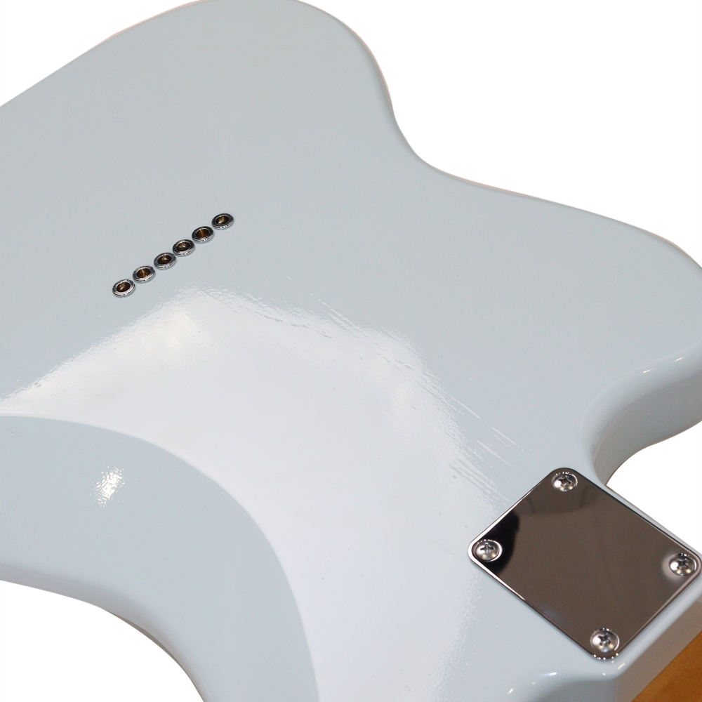 Kanade SOUND DESIGN KTM-AL Sonic Blue エレキギター ボディ裏画像1