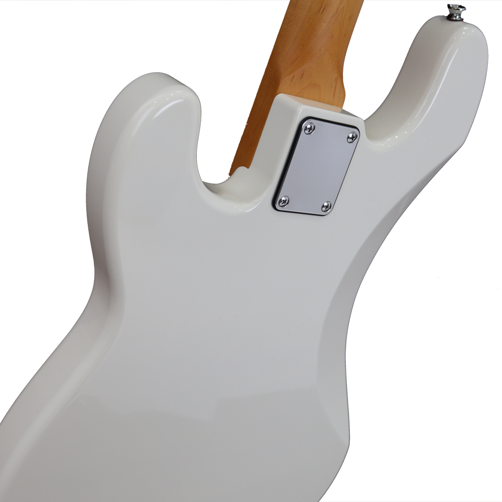 Kanade SOUND DESIGN カナデサウンドデザイン KPB-AL Olympic White エレキベース ボディ裏画像