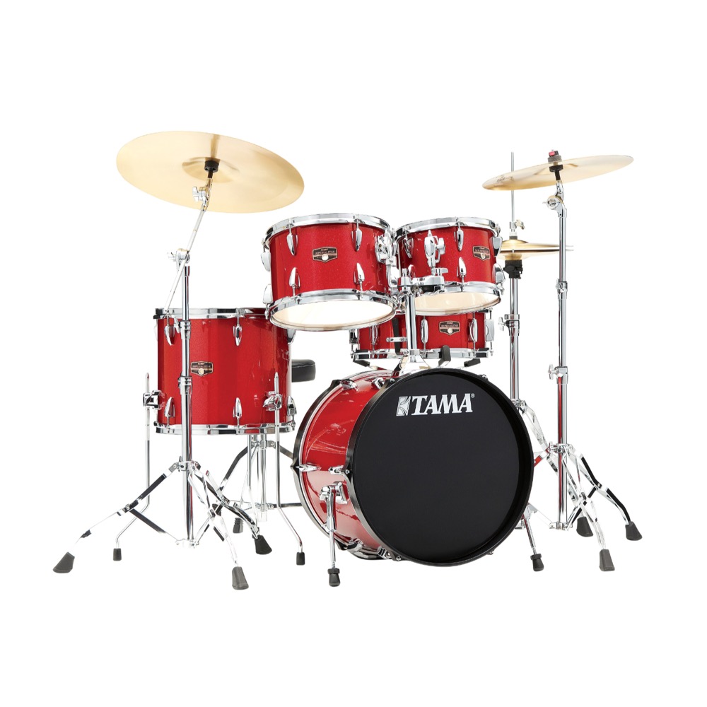 TAMA IMPERIALSTAR IP58H6RC-BRM シンバル付き 18"バスドラムセット