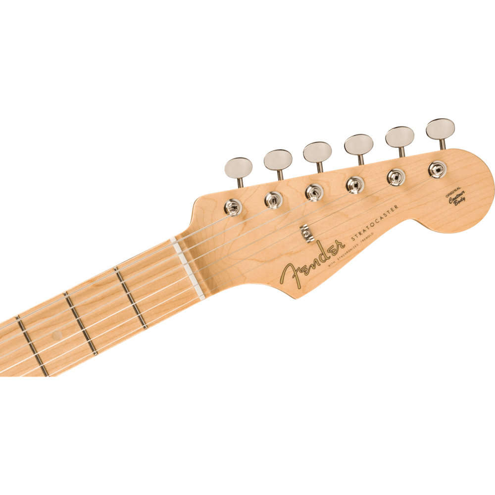 Fender Steve Lacy People Pleaser Stratocaster MN Chaos Burst エレキギター ヘッド表