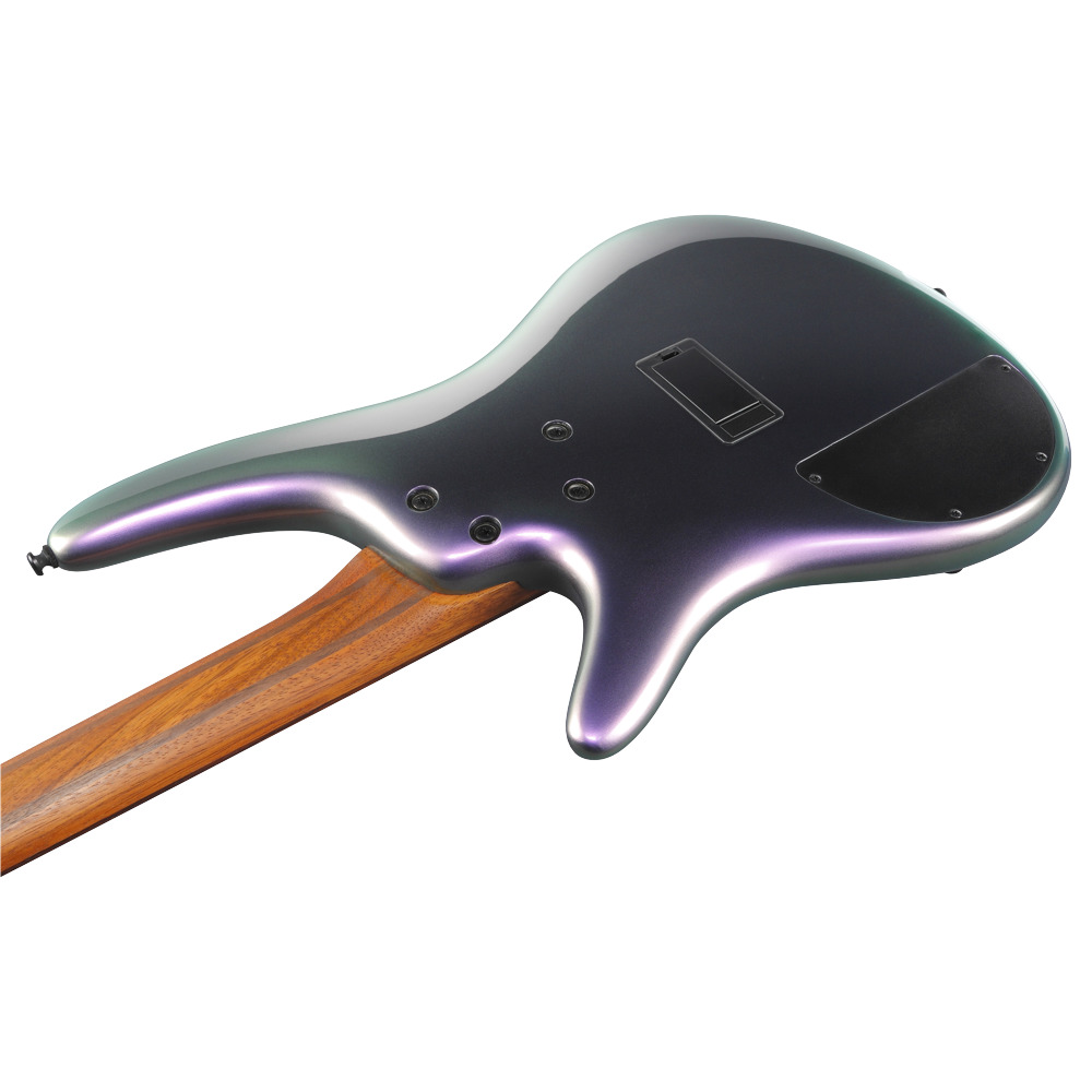 IBANEZ SR500E-BAB Black Aurora Burst Gloss エレキベース エレキベース ボディアップ サイド 裏面