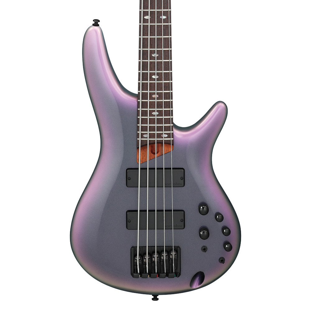 IBANEZ SR505E-BAB Black Aurora Burst Gloss 5弦 エレキベース 5弦 エレキベース ボディアップ 画像