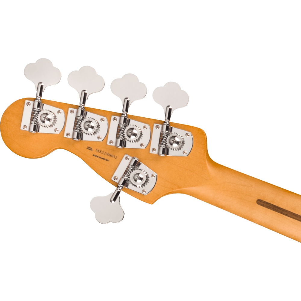 Fender Player Plus Jazz Bass V MN Fiesta Red エレキベース ヘッド裏画像