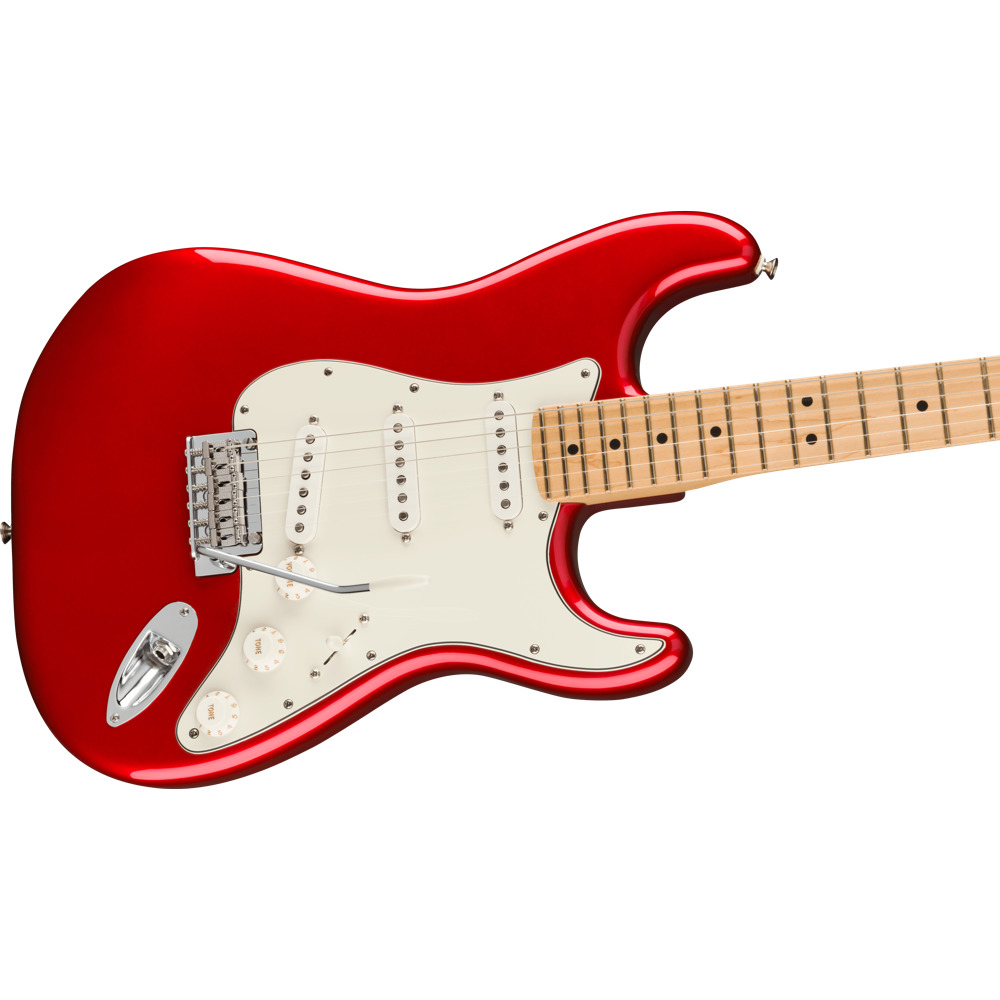 Fender Player Stratocaster MN Candy Apple Red エレキギター エレキギター ストラト ボディアップ 画像