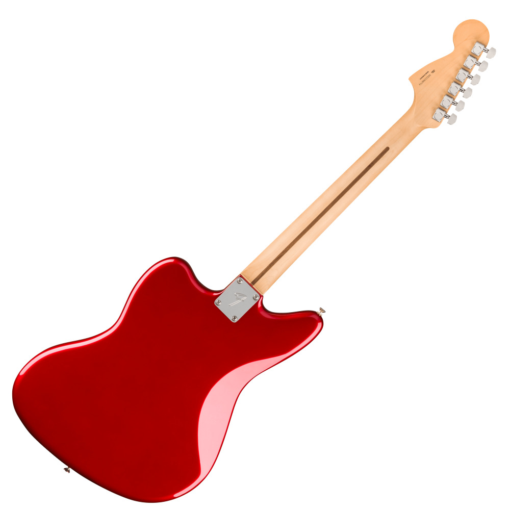 Fender Player Jaguar PF Candy Apple Red エレキギター エレキギター ジャガー 全体 裏面 画像