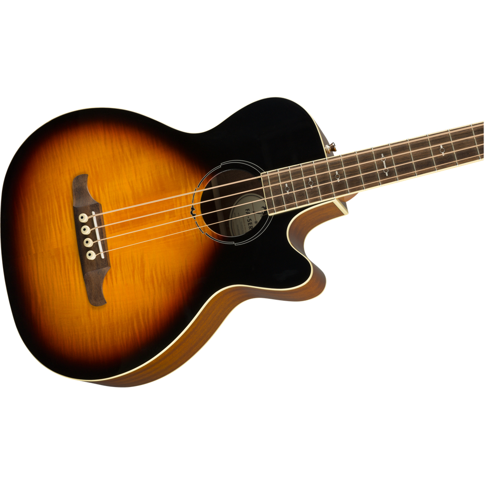 Fender FA-450CE Bass Laurel Fingerboard 3TS エレクトリックアコースティックベース ボディ画像