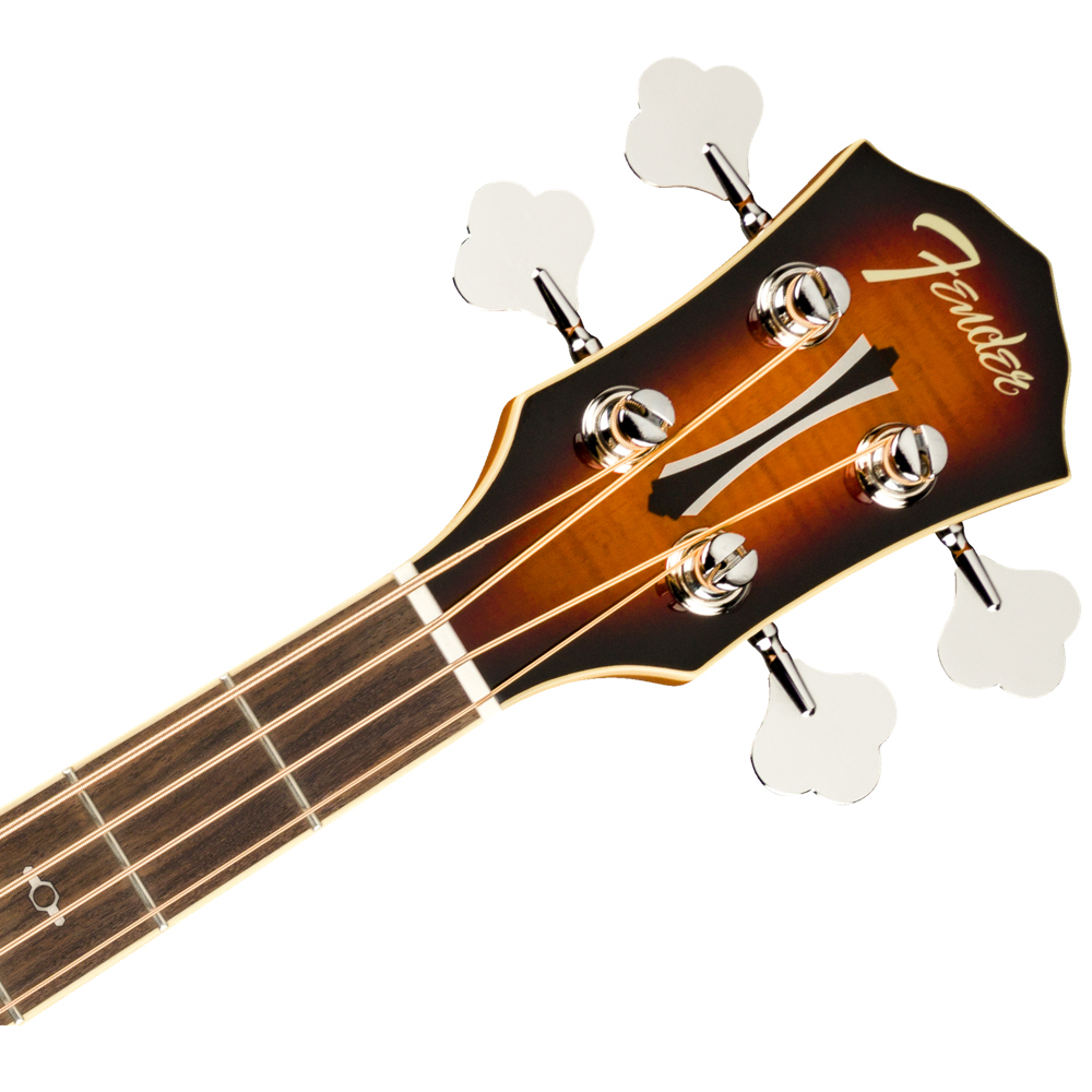 Fender FA-450CE Bass Laurel Fingerboard 3TS エレクトリックアコースティックベース ヘッド画像