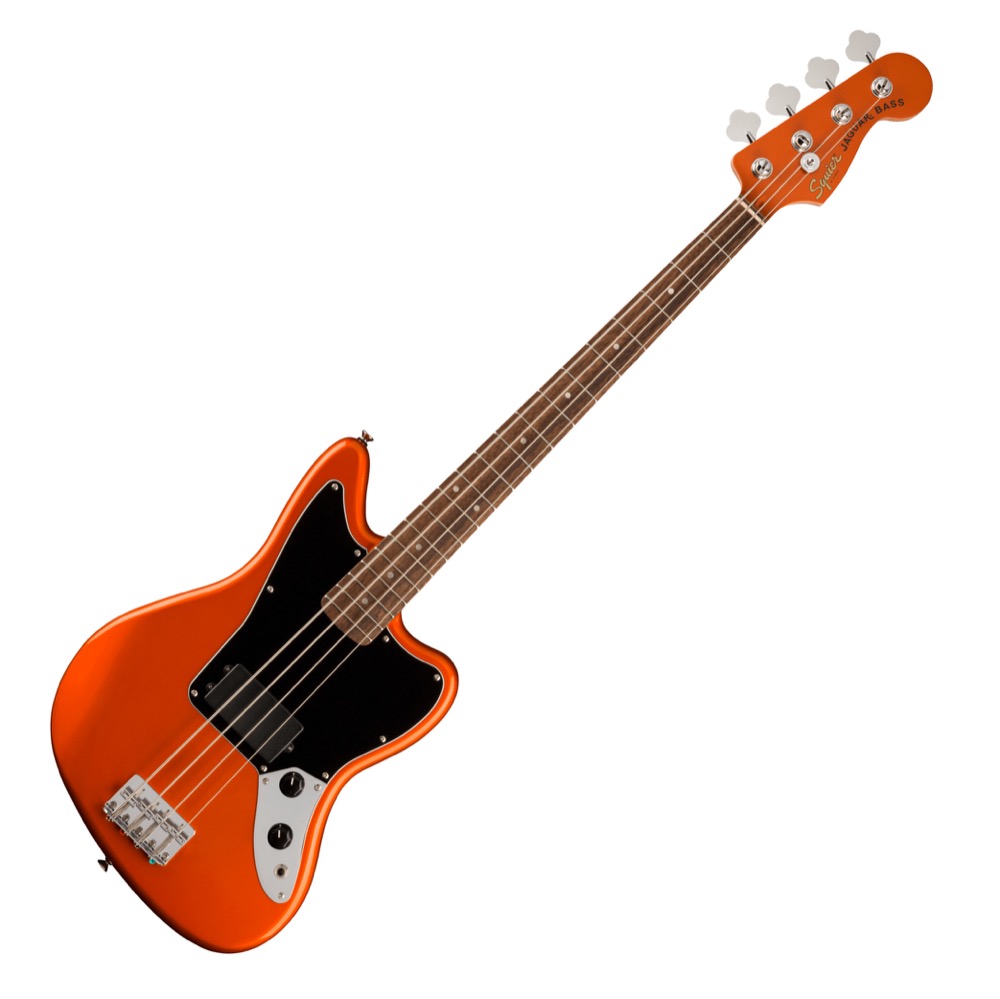 Squier FSR Affinity Series Jaguar Bass H LRL BPG Metallic Orange エレキベース