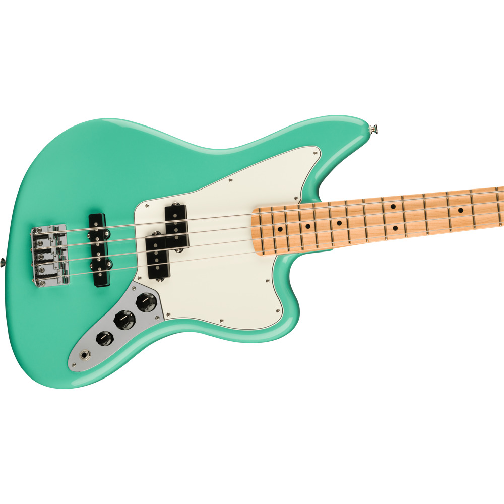 Fender フェンダー Player Jaguar Bass Maple Fingerboard Sea Foam Green エレキベース エレキベース ジャガー ボディアップ 画像