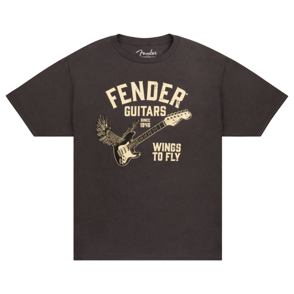 Fender フェンダー WINGS TO FLY T-SHIRT VBL XL ヴィンテージ ブラック