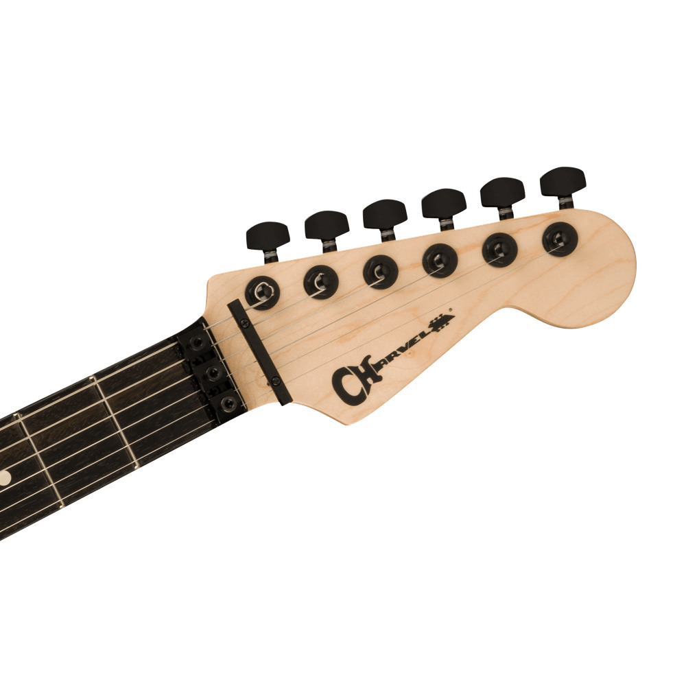 Charvel Pro-Mod So-Cal Style 1 HH FR E Ebony Fingerboard Three-Tone Sunburst エレキギター エレキギター ネックトップ 画像