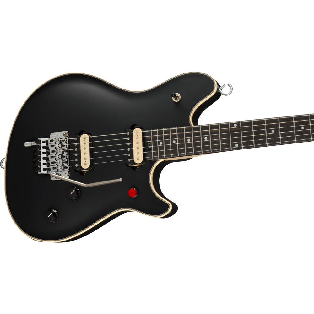 EVH イーブイエイチ MIJ Series EVH Signature Wolfgang Stealth Black エレキギター ボディ画像