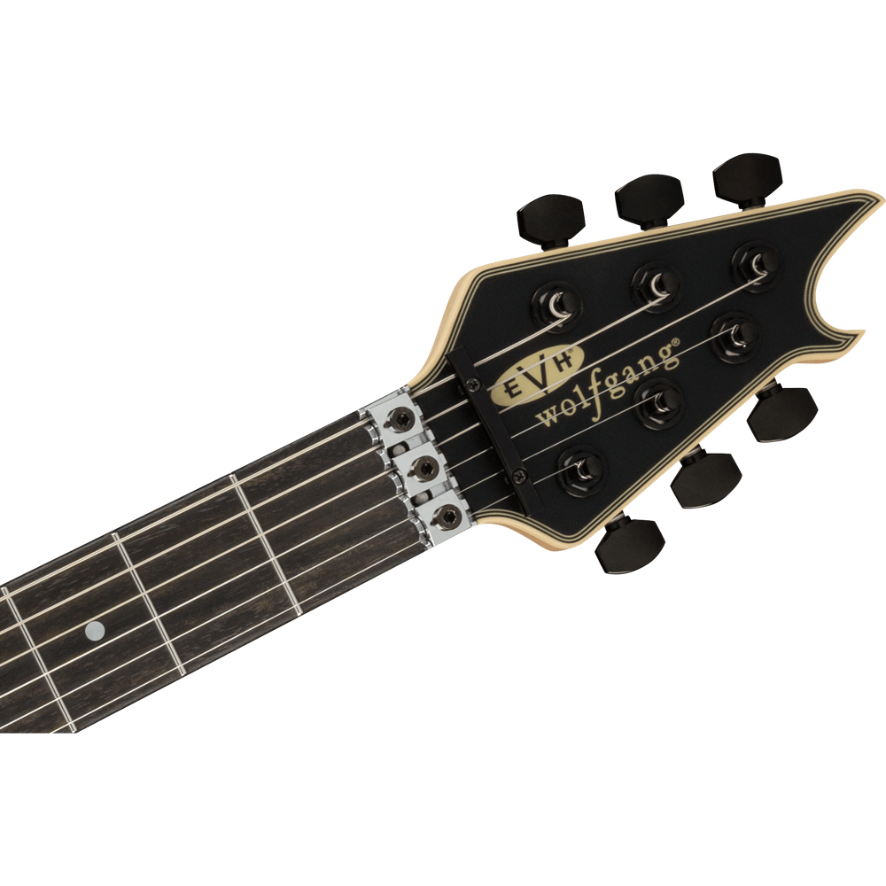 EVH イーブイエイチ MIJ Series EVH Signature Wolfgang Stealth Black エレキギター ヘッド画像