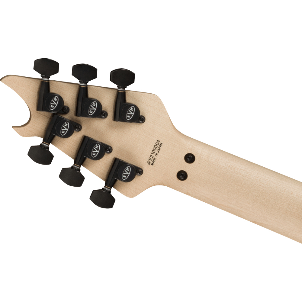 EVH イーブイエイチ MIJ Series EVH Signature Wolfgang Stealth Black エレキギター ヘッド画像裏