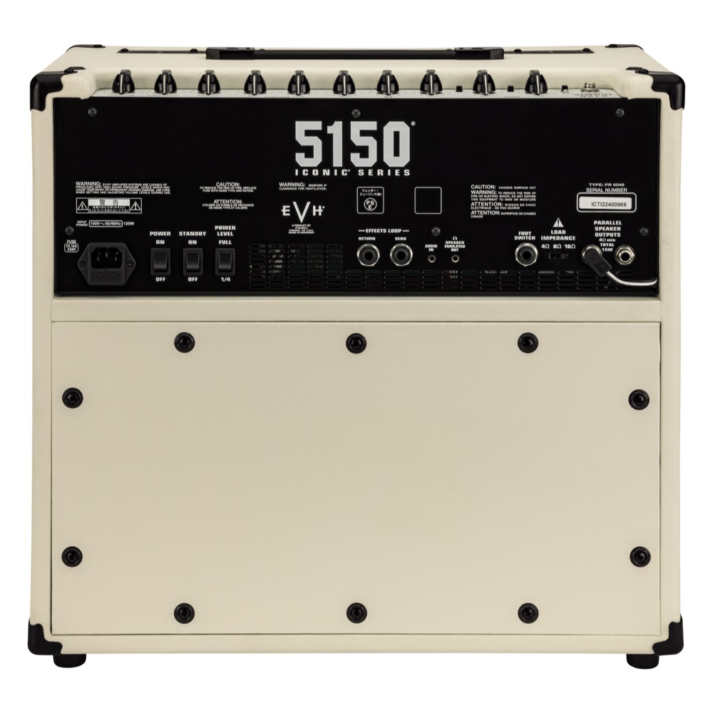 EVH 5150 Iconic Series 15W 1X10 Combo Ivory ギターアンプ コンボ 詳細画像