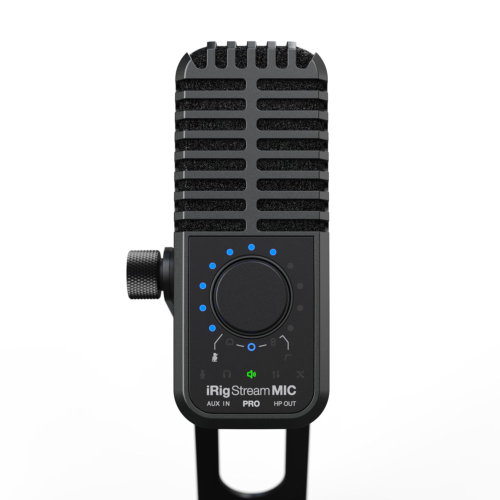 IK Multimedia iRig Stream Mic Pro コンデンサーマイク & オーディオインターフェイス 本体画像