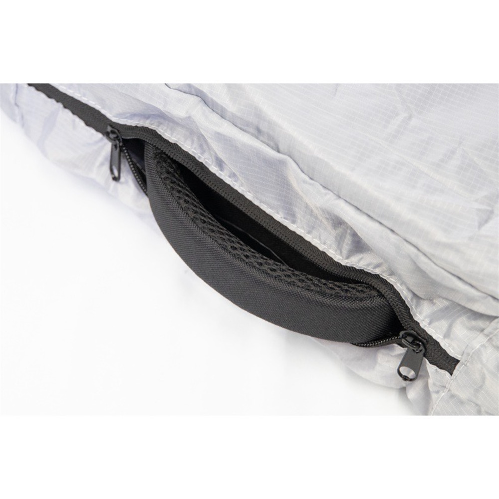 KIWAYA UR-S オリジナルレインカバー グレー ソプラノウクレレ用 オリジナルレインカバー グレー ソプラノウクレレ用 ファスナー 画像