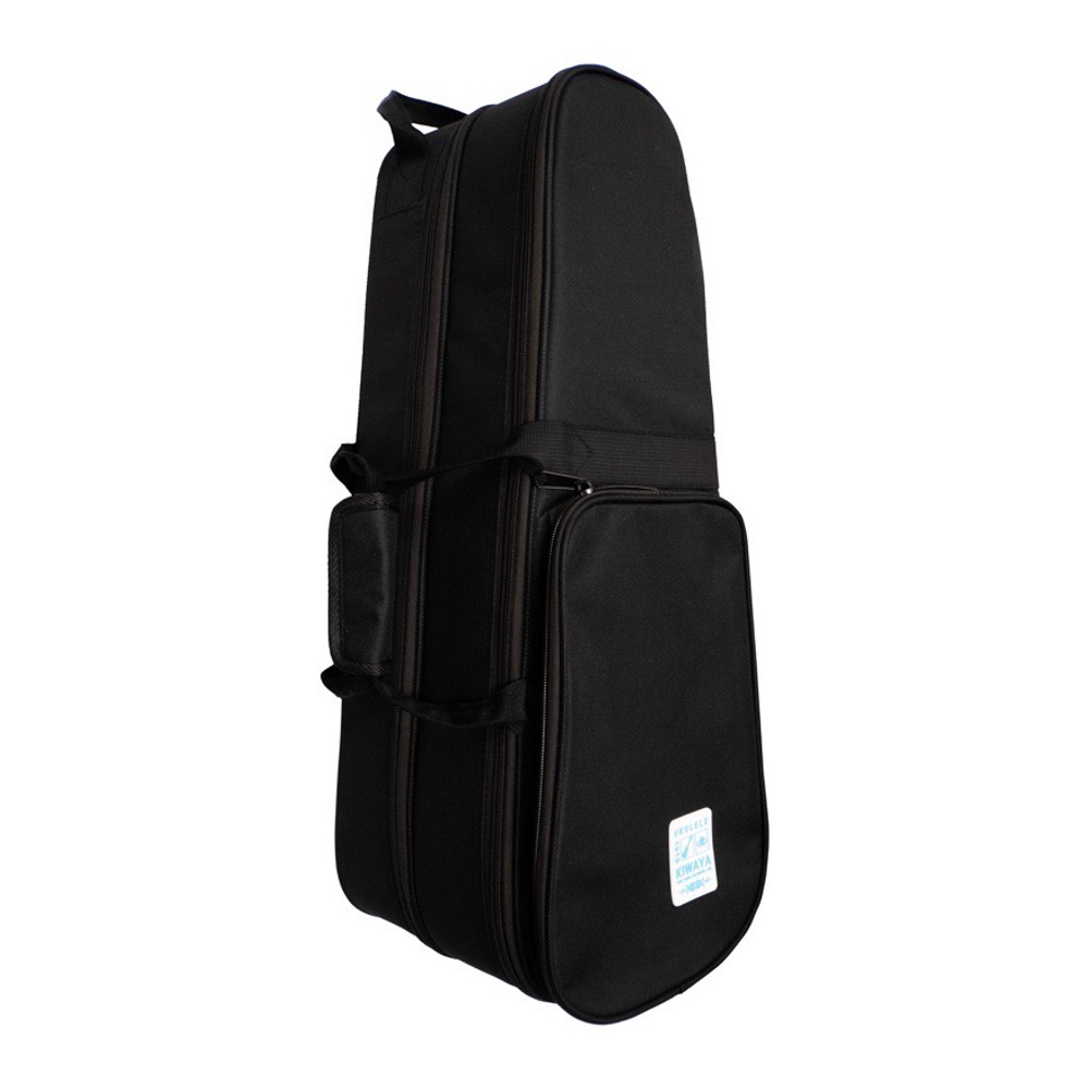KIWAYA KLC-D-Ten/BK 2本収納 ダブルウクレレライトケース テナーサイズ対応 ブラック ウクレレライトケース テナー用ウクレレケース 画像