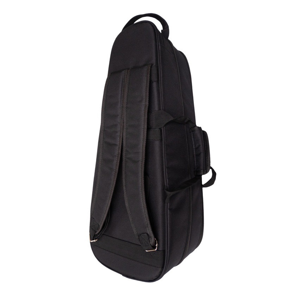 KIWAYA KLC-D-Ten/BK 2本収納 ダブルウクレレライトケース テナーサイズ対応 ブラック ウクレレライトケース テナー用ウクレレケース 裏面 画像