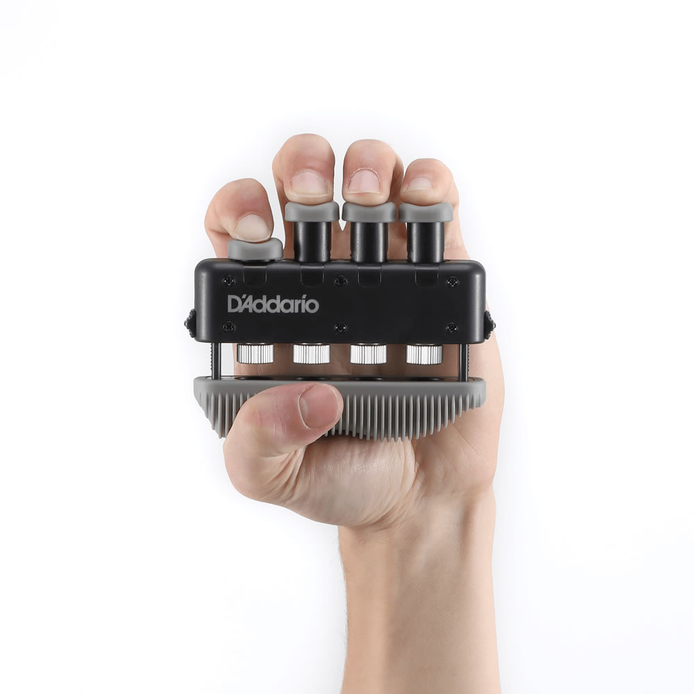 Planet Waves by D’Addario PW-VGP-01 VARIGRIP + HAND EXERCISER バリグリッププラス ギタリスト用握力強化グッズ グリップを持った時の画像