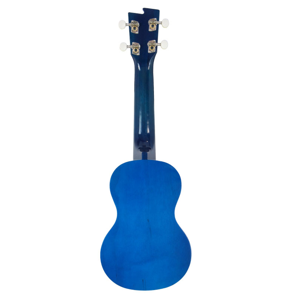 ZEPHYR No.22-B ソプラノウクレレ マリンブルー 背面画像