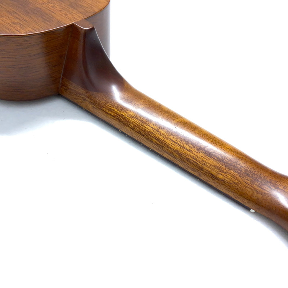 Famous FS-6cst ソプラノウクレレ マホガニー単板トップ 2022-23モデル ネック画像