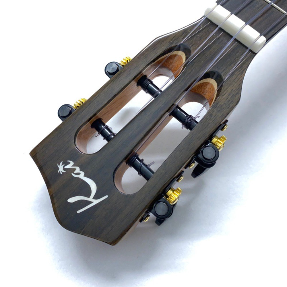 Kai Ukulele KT-5000R/EQ テナーウクレレ ソフトケース付き ピックアップ搭載 エレクトリックウクレレ ヘッド画像