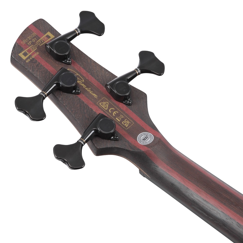 IBANEZ SR1350B-DUF SR Premium Dual Mocha Burst Flat エレキベース ヘッドバック画像