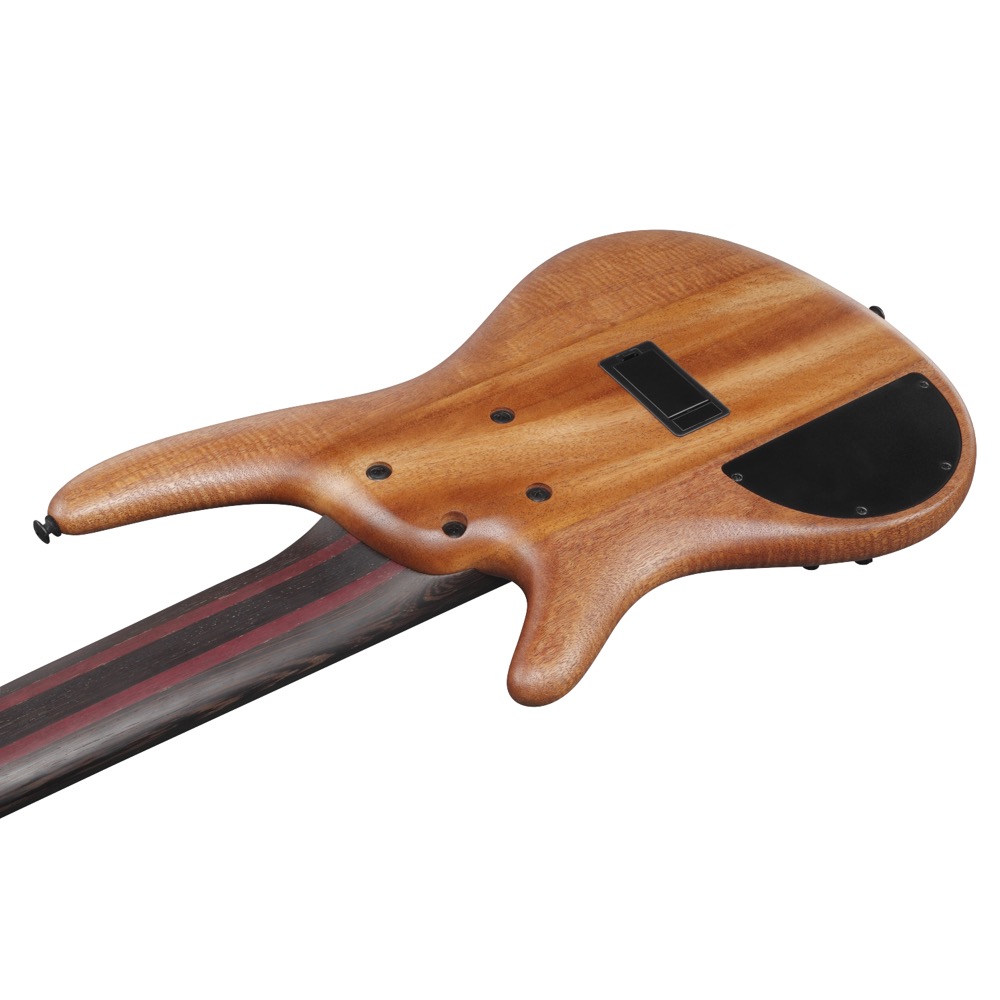 IBANEZ SR1356B-DUF SR Premium Dual Mocha Burst Flat 6弦エレキベース ボディバック斜めアングル画像