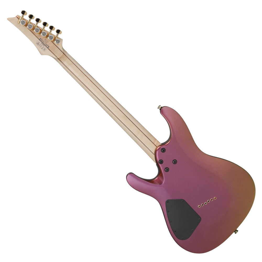 IBANEZ SML721-RGC Axe Design Lab Rose Gold Chameleon エレキギター バック画像