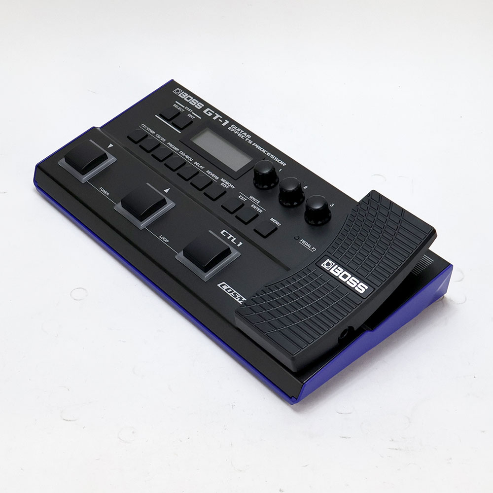 【中古】ボス マルチエフェクター BOSS GT-1 Guitar Effect Processor 全体