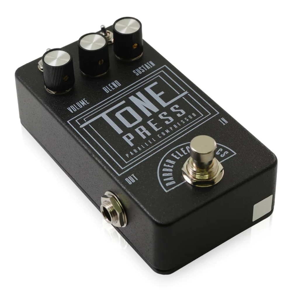 Barber Electronics Tone Press V4 Black コンプレッサー ギターエフェクター 詳細画像
