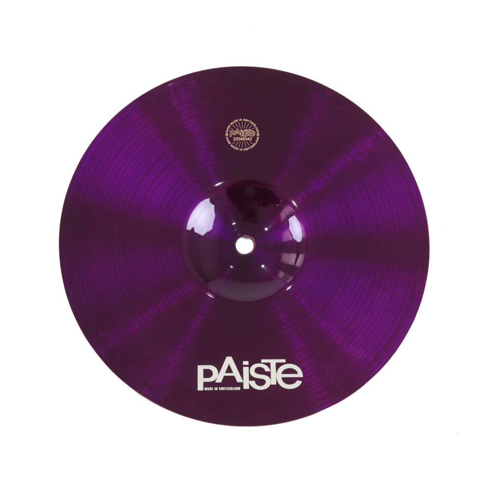 PAISTE Color Sound 900 Purple Splash 10' スプラッシュシンバル 裏面