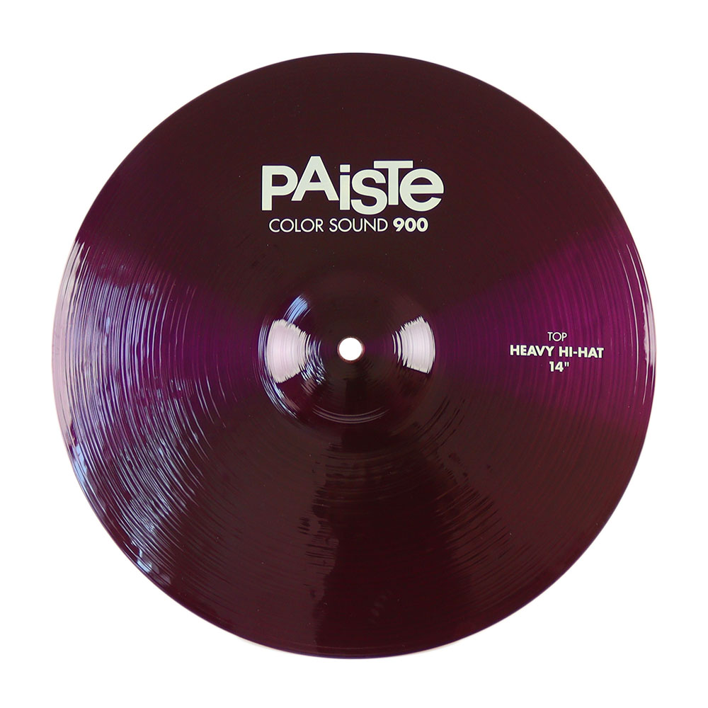 PAISTE Color Sound 900 Purple Heavy Hi-Hat 14" TOP ハイハットシンバル トップ