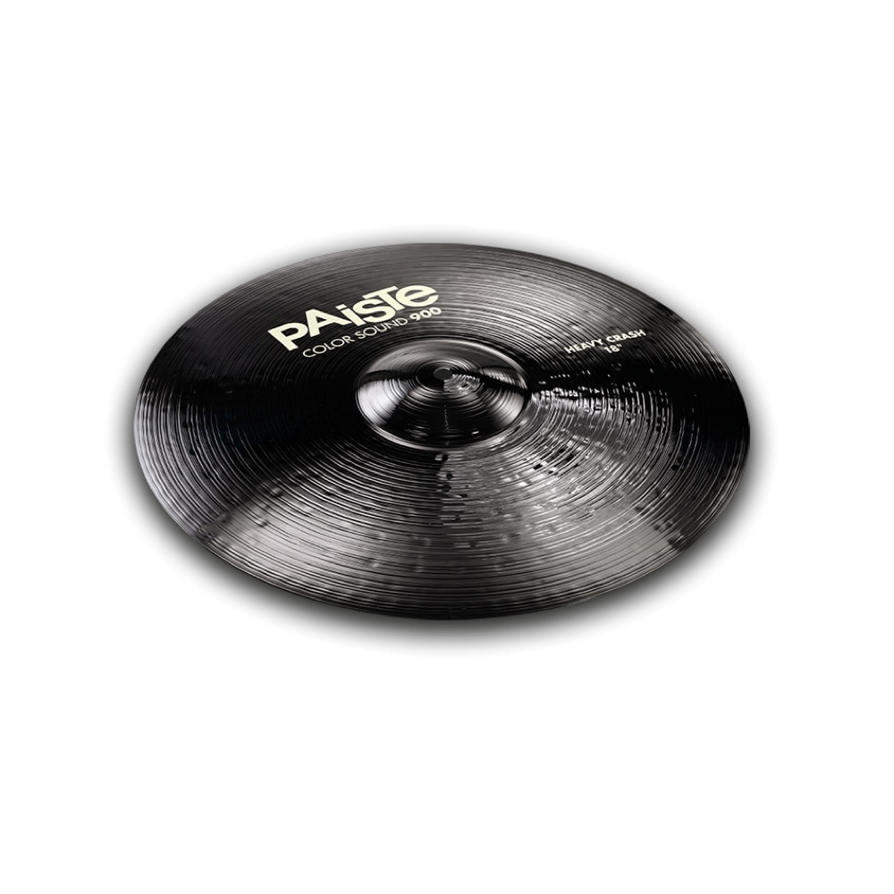PAISTE Color Sound 900 Black Heavy Crash 18" クラッシュシンバル