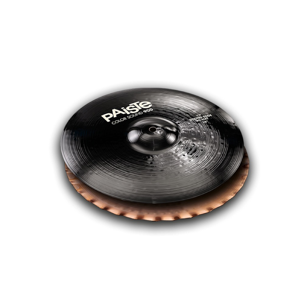 PAISTE Color Sound 900 Black Sound Edge Hi-Hat 14" TOP ハイハットシンバル トップ
