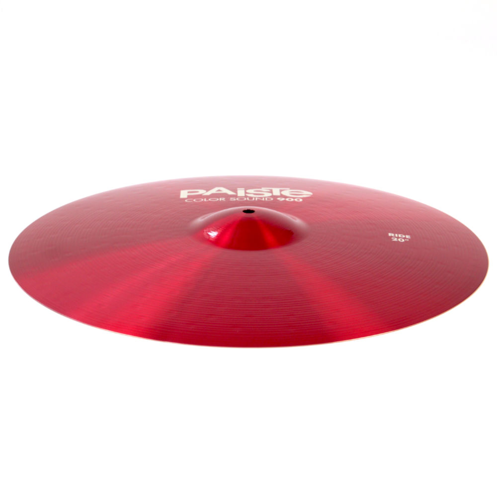 PAISTE Color Sound 900 Red Ride 20' ライドシンバル サイド
