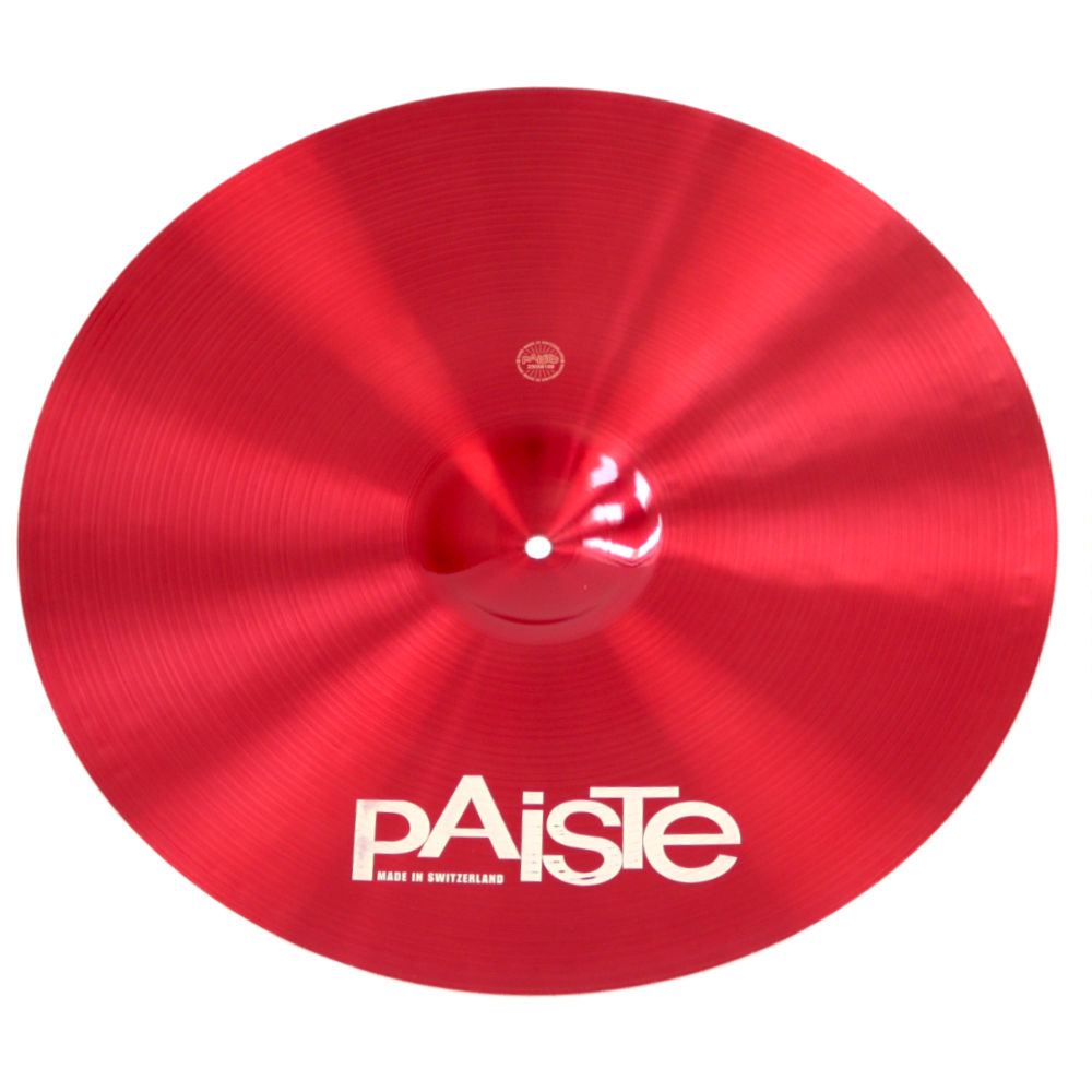 PAISTE Color Sound 900 Red Ride 20' ライドシンバル 裏面