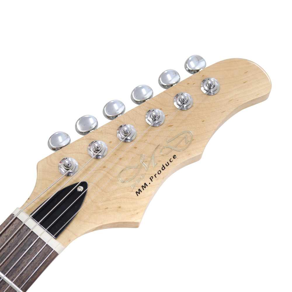 MD-MM Produce MD-G7 KC Black エレキギター エレキギター ストラト ネックトップ 画像